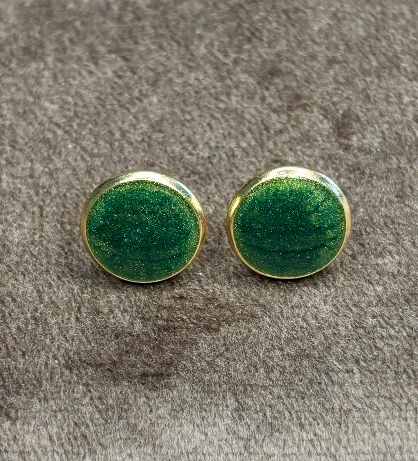 Boucles d’oreilles vertes