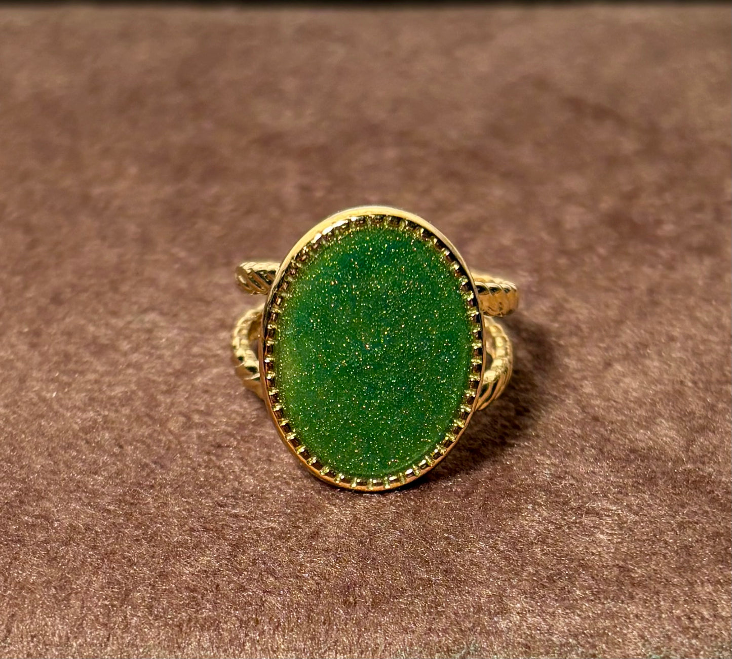 Bague verte