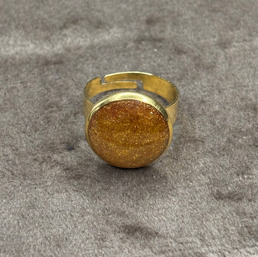 Bague dorée