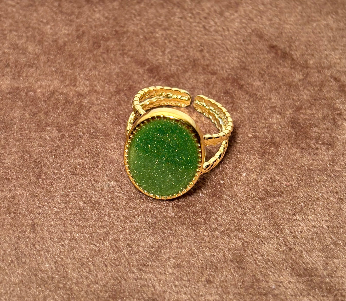 Bague verte