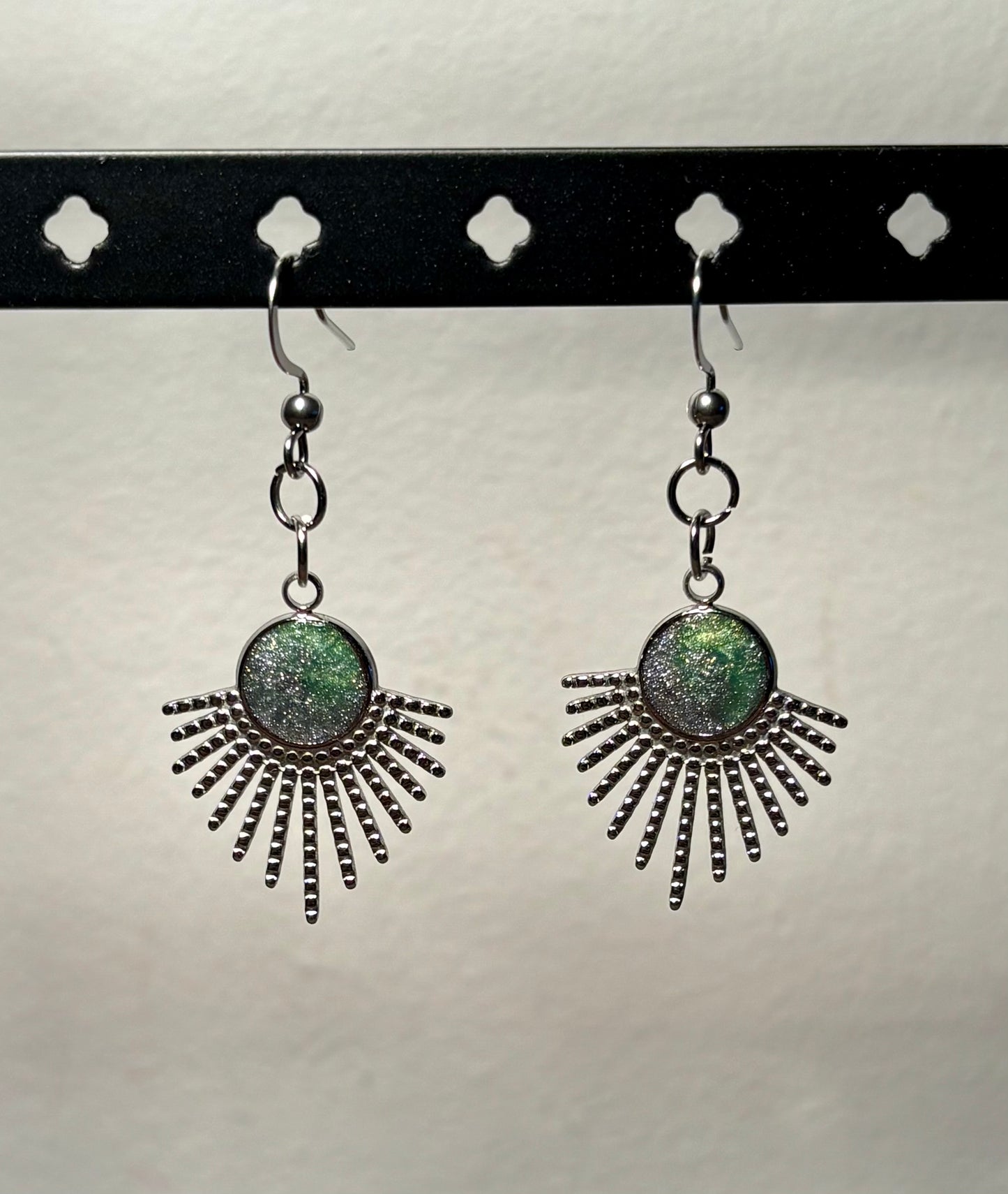 Boucles d’oreilles soleil #3