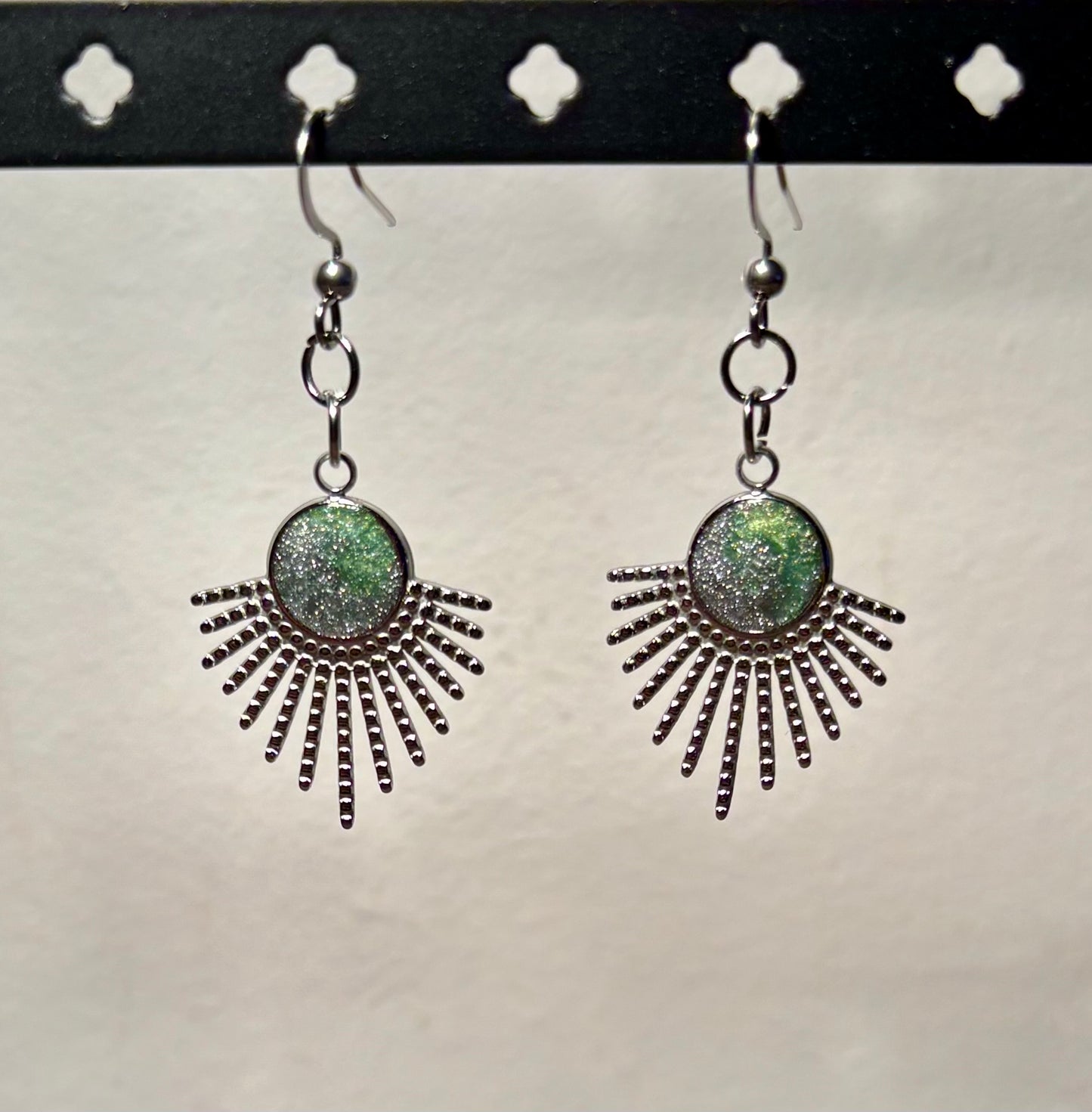 Boucles d’oreilles soleil #3